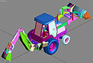 [SolidWorks model imported into 3ds max]