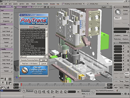 [Softimage Screen Snapshot]