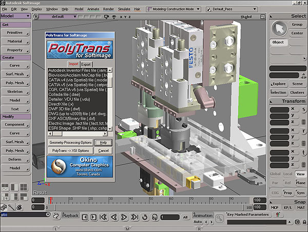 [Softimage Screen Snapshot]